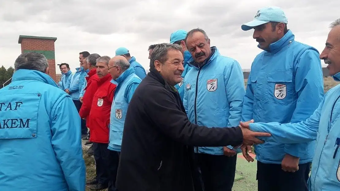 'Fendoğlu Skeet yarışmasını izledi'