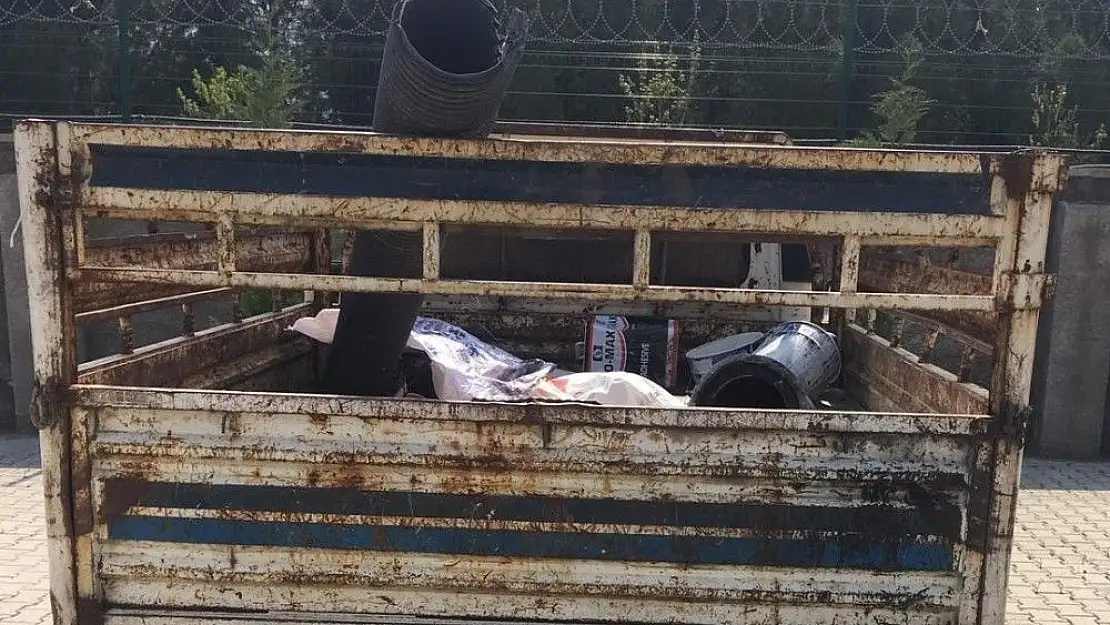 'Kahramanmaraş´ta hurda hırsızlığı: 2 gözaltı'
