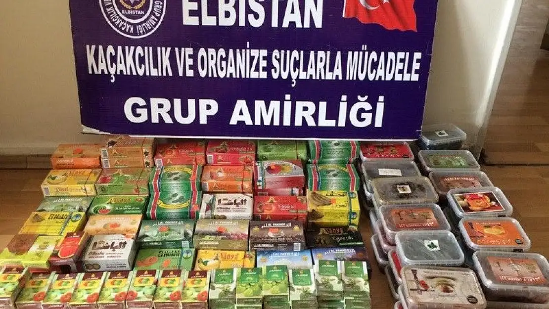 'Polisten nargile tütünü ve cinsel uyarıcı hap operasyonu'