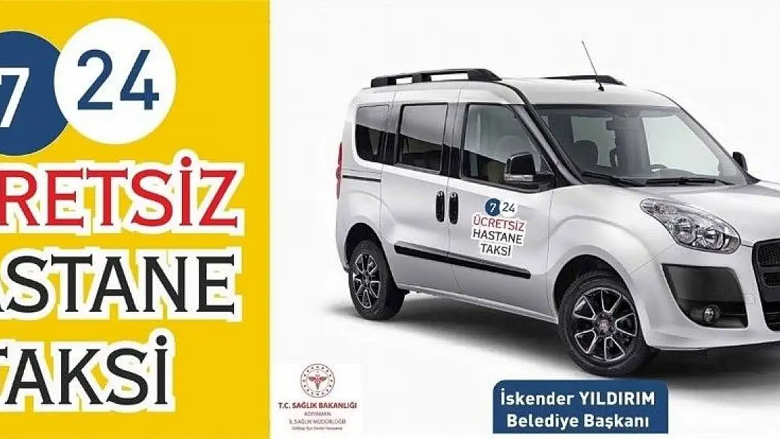 'Gölbaşı Belediyesi´nden hastalara ücretsiz taksi'