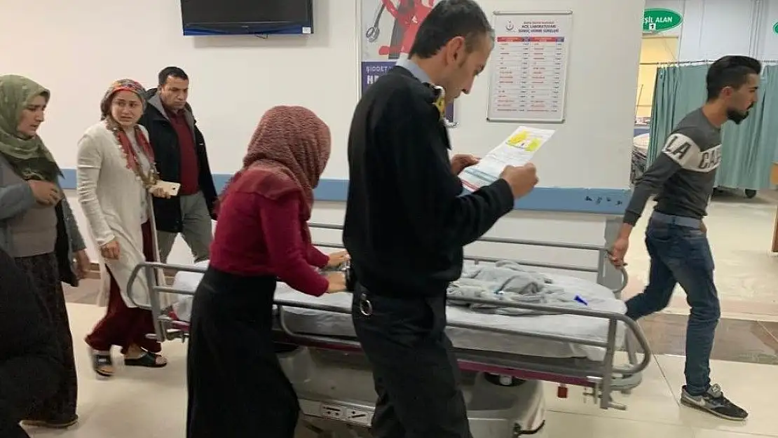 'Küçük çocuğa motosiklet çarptı'