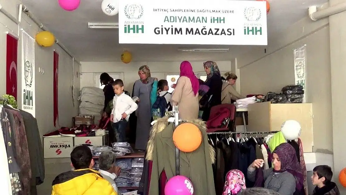 'Adıyaman´da ihtiyaç sahipleri için ücretsiz mağaza açıldı'