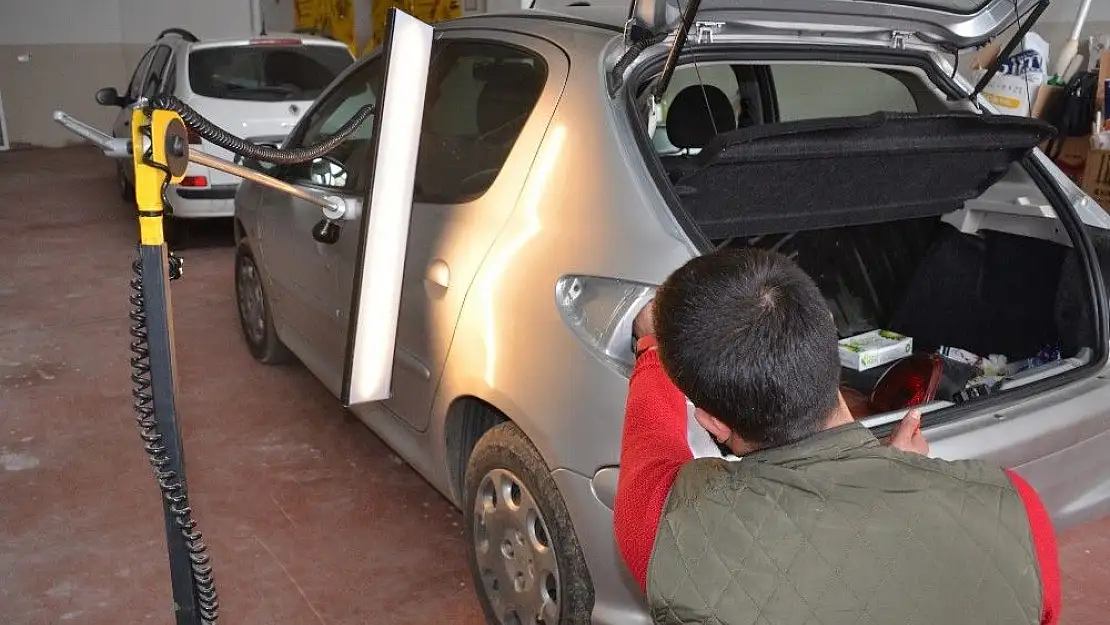 'Araç sahiplerinin yeni gözdesi kaportacılar değil göçükcüler'