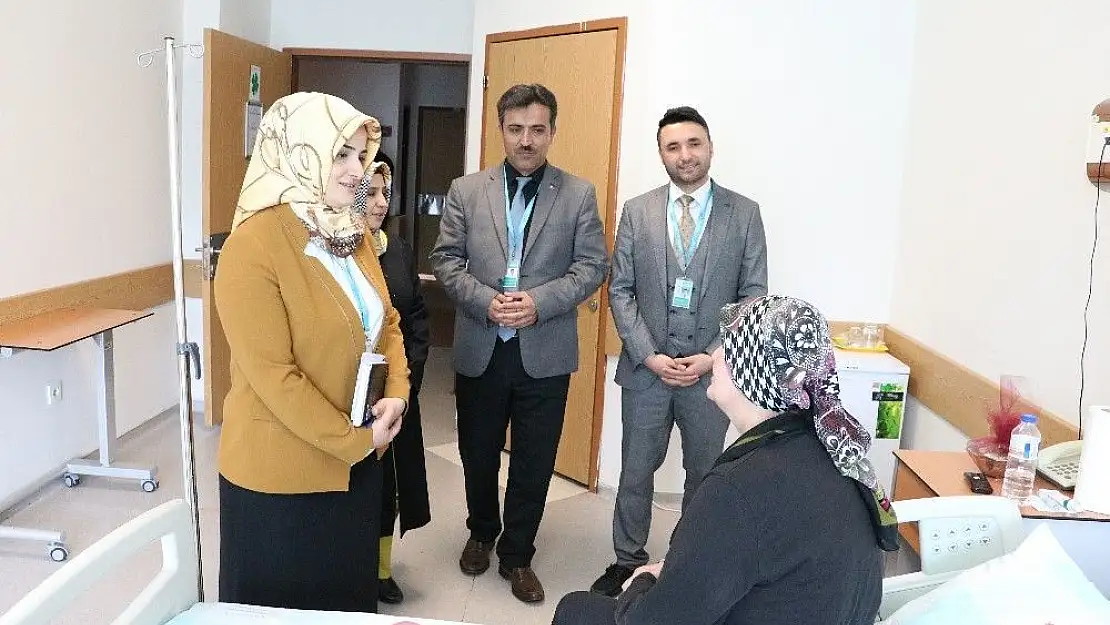 'Din görevlilerinden hastalara manevi destek'