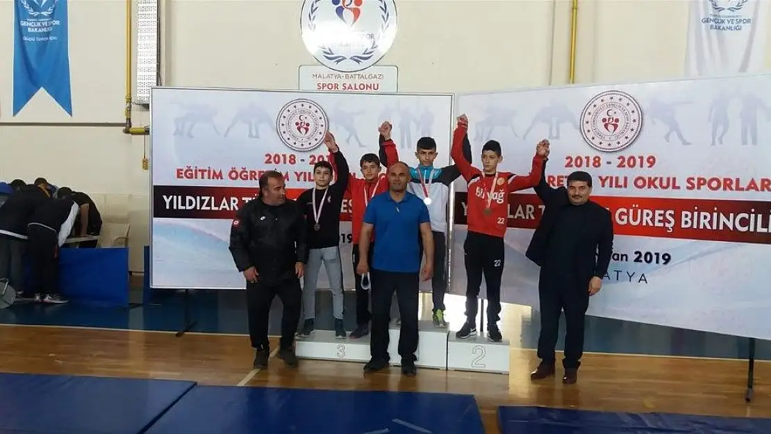'Güreş Türkiye Birinciliği Müsabakaları sona erdi'