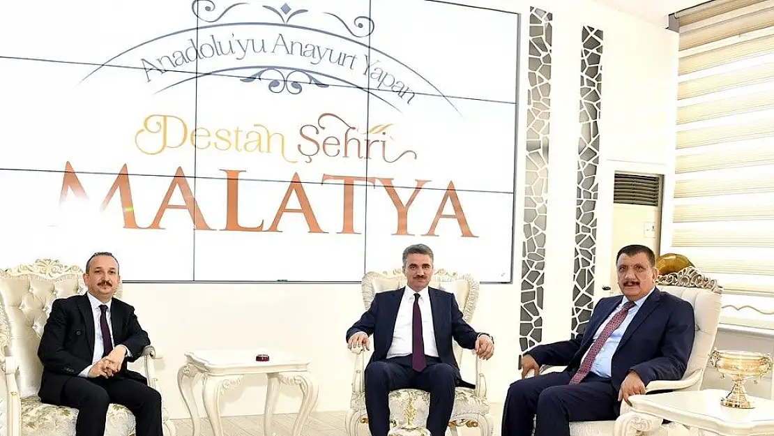'Vali Baruş´tan Gürkan´a ziyaret'