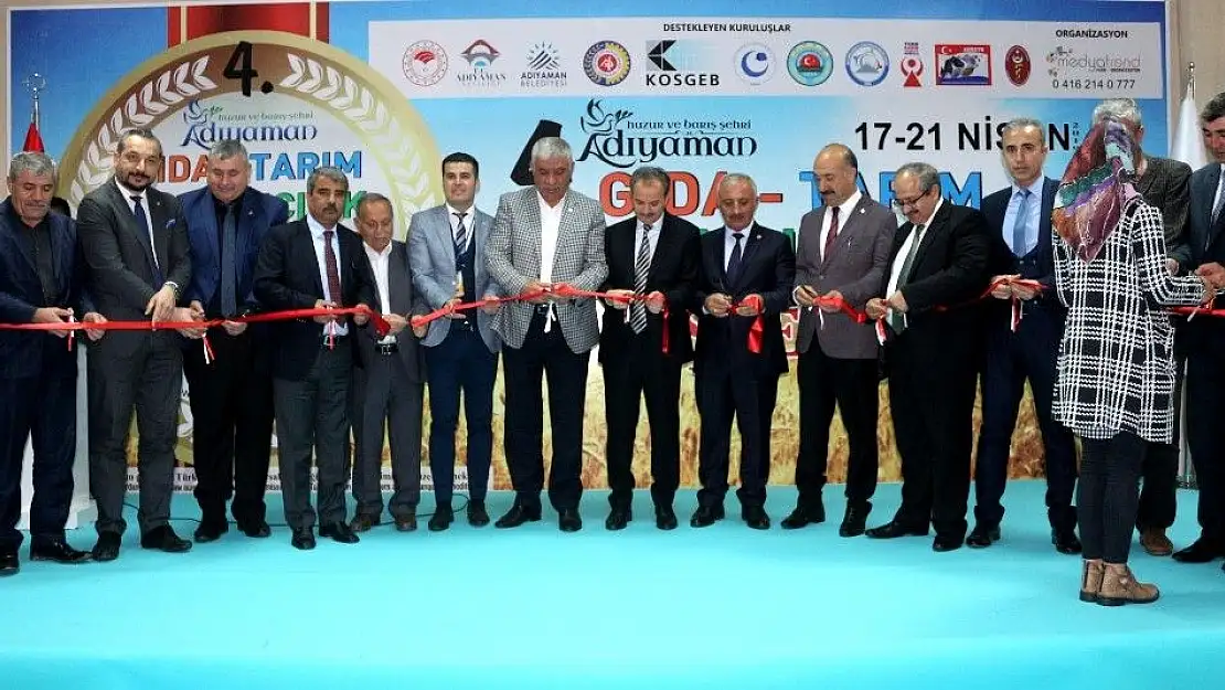 '4. Gıda-Tarım Hayvancılık Fuarı açıldı'