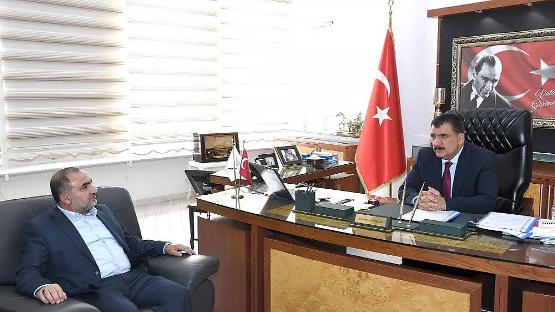 'Başkan Gürkan, MÜSİAD Yönetimini kabul etti'