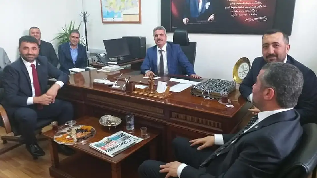 'MHP İl Başkanı Avşar´dan hayırlı olsun ziyareti'