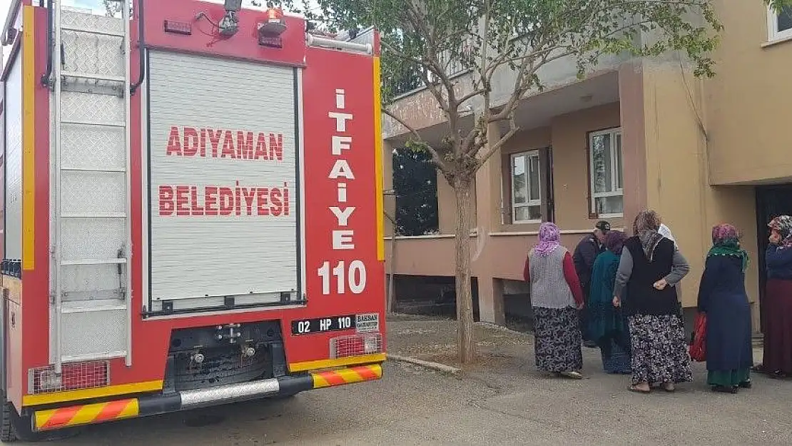 'Yangın binaya sıçramadan söndürüldü'