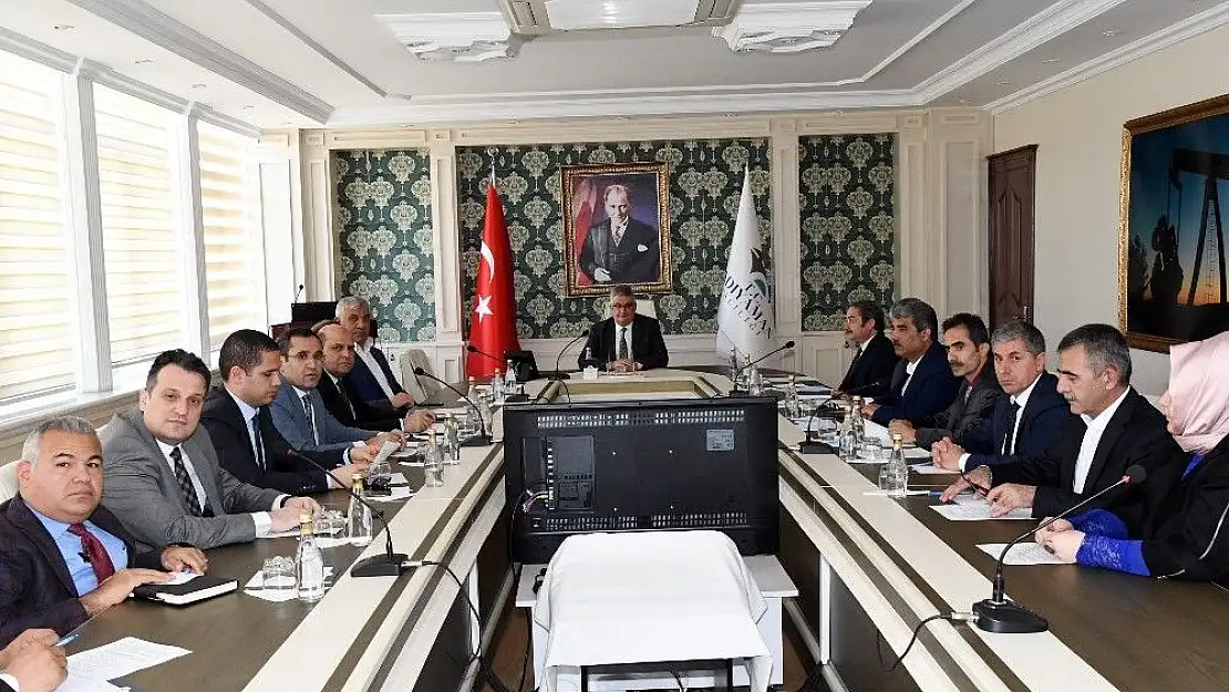 'Adıyaman´da İl İstihdam ve Mesleki Eğitim Kurulu toplandı'