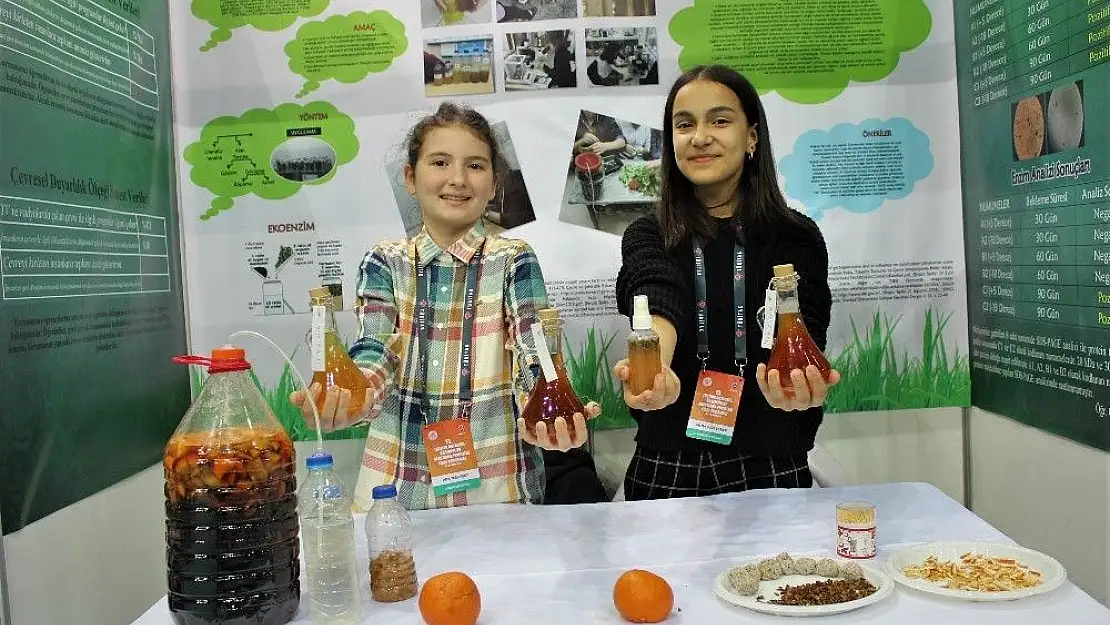 'Meyve artıkları, temizlik malzemesi oldu'