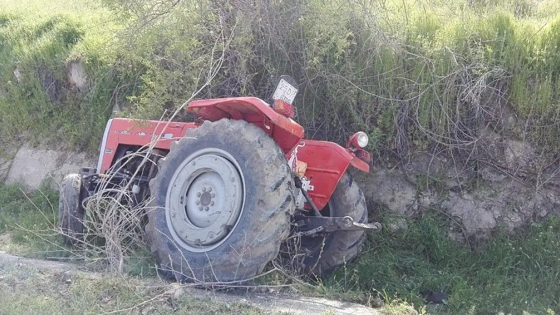 'Elazığ´da traktör kazası: 1 ölü, 1 yaralı'