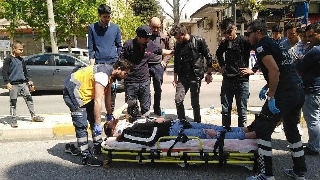 'Kaza yaptı yaralandı, yakınları motosikleti kaçırdı'