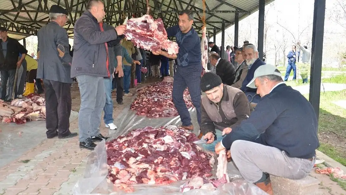'150 yıllık hayrat kurbanı geleneği'