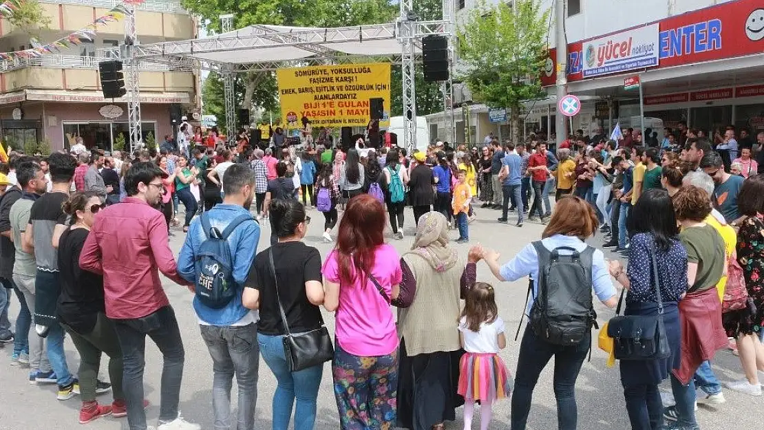 'Adıyaman´da 1 Mayıs İşçi Bayramı kutlandı'
