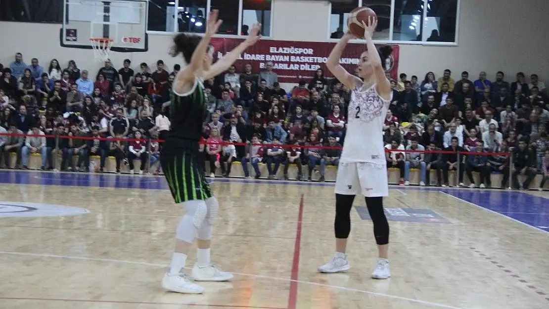 'Türkiye Kadınlar Basketbol 1. Ligi Play-Off: Elazığ İl Özel İdare: 90 - Urla Belediyesi: 50'