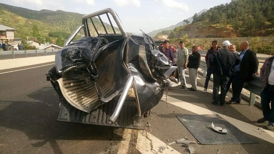 'Kahramanmaraş´ta trafik kazası: 1 yaralı'