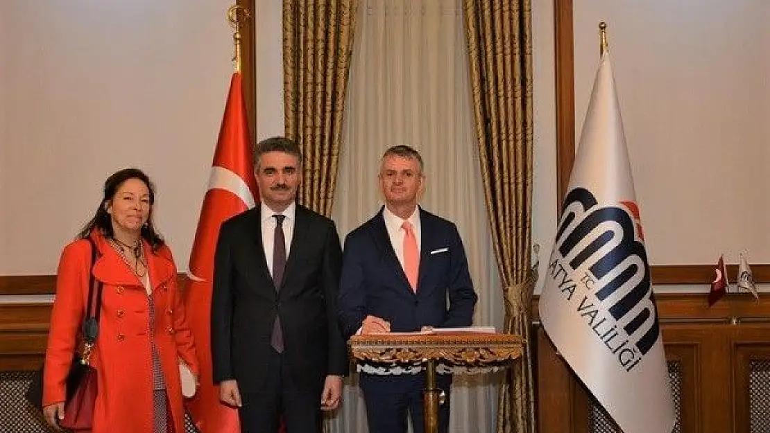 'Kanada Büyükelçisinden Vali Baruş´a ziyaret'