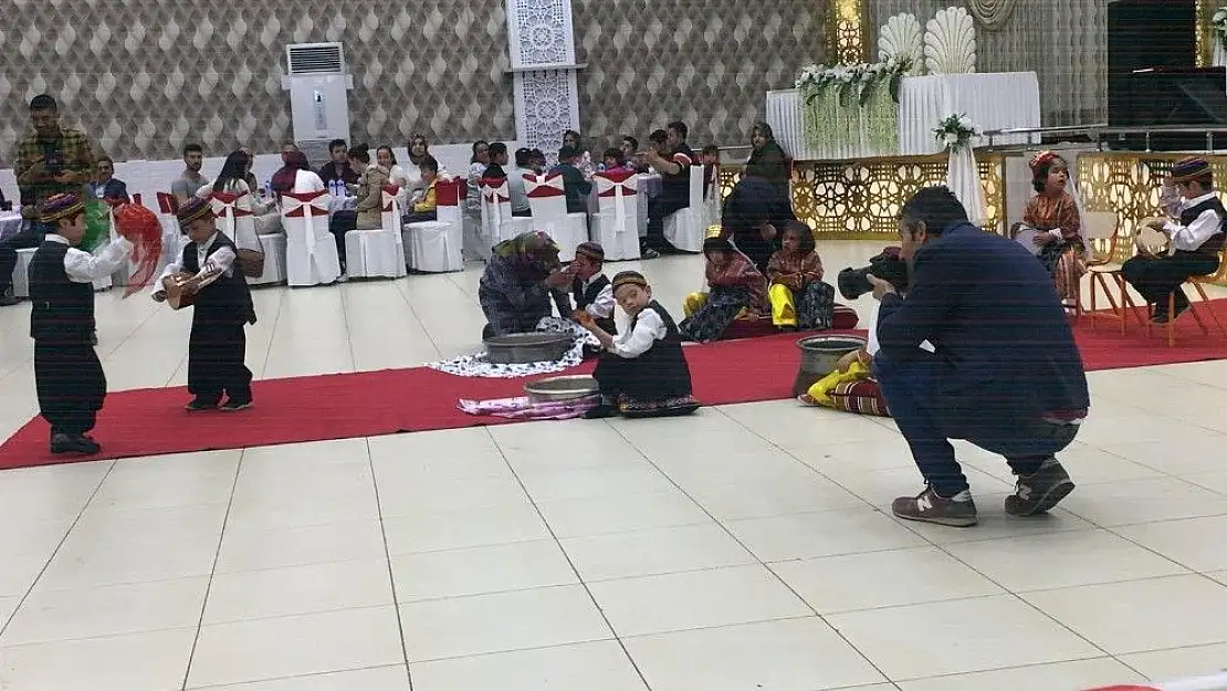 'Anaokulu öğrencilerinden pilav şenliği'