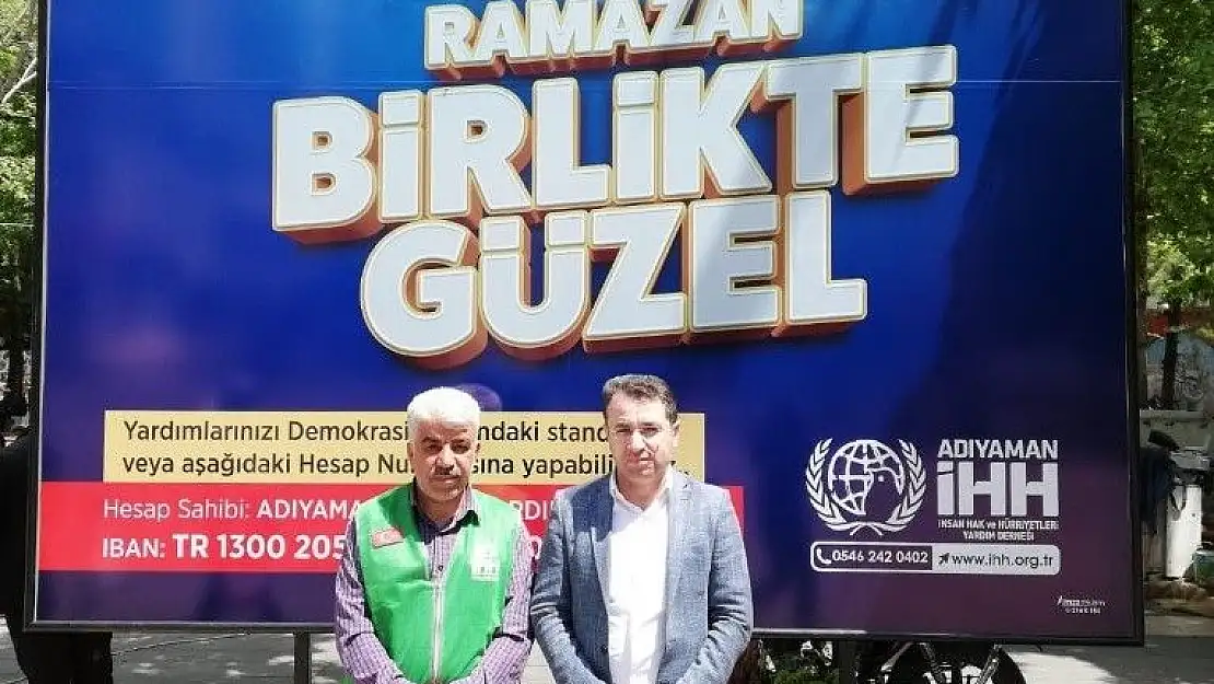 'Adıyaman´da Ramazan ayı kumanya dağıtımı başladı'