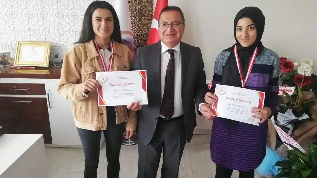 'Başarılı sporculardan Başkan Kazgan´a ziyaret'