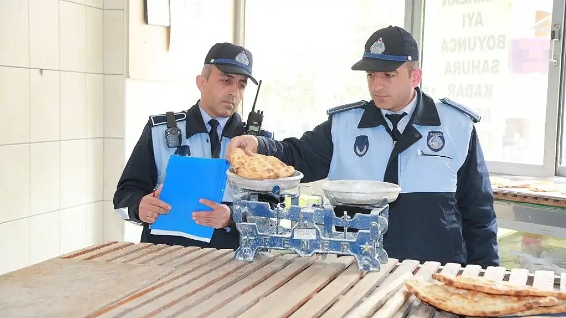 'Elazığ´da zabıtadan Ramazan denetimi'