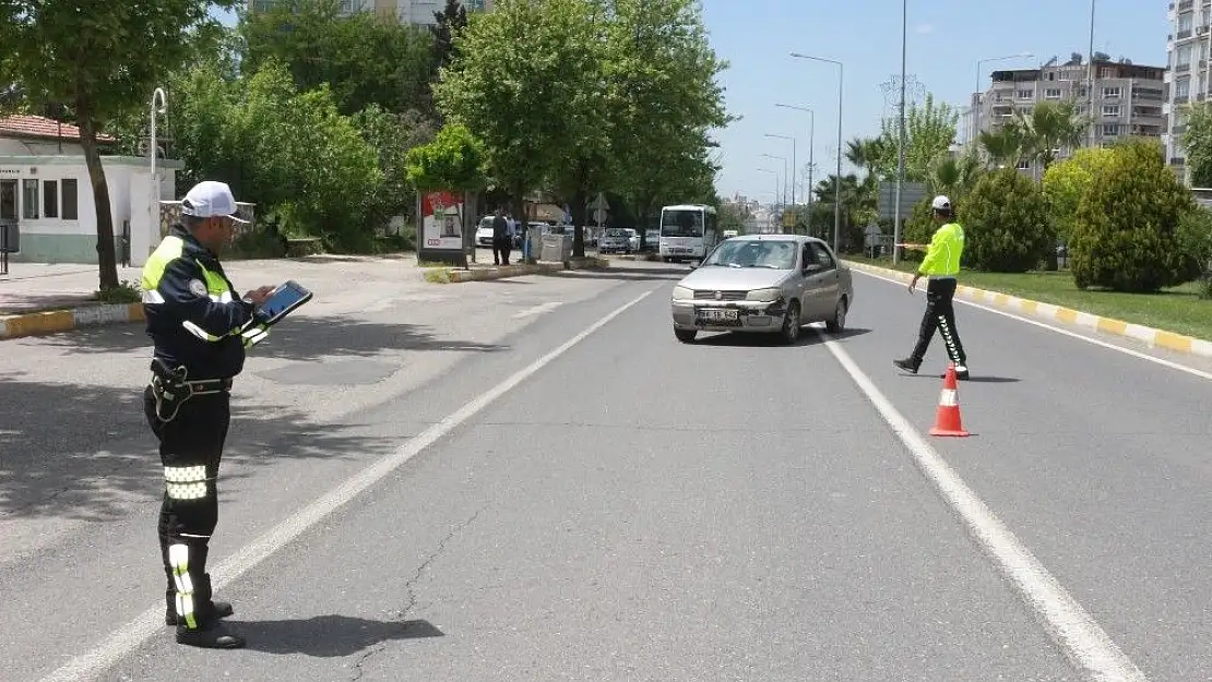 'Şehir merkezinde trafik denetimleri sıklaştırıldı'