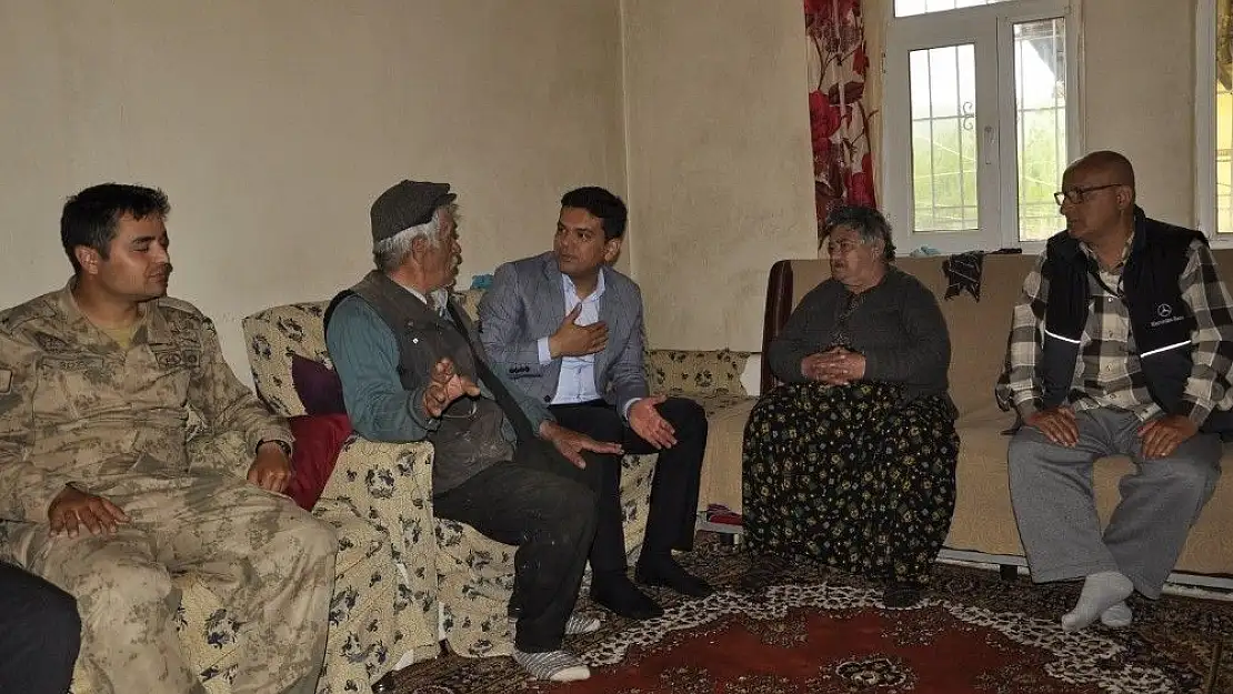 'Kaymakam Şahin´den şehit annelerine ziyaret'