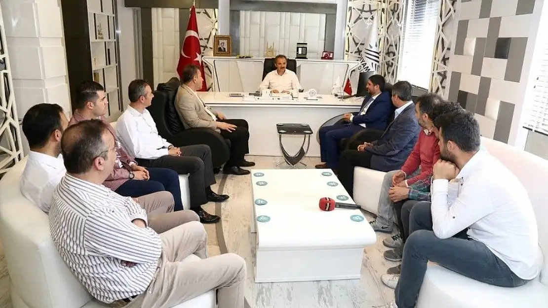 'AGAD Başkanı Aslan, Başkan Kılınç ile bir araya geldi'