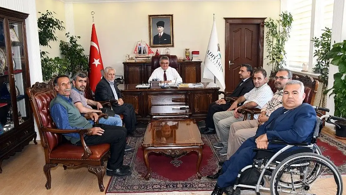 'Engelli dernekleri Vali Aykut Pekmez ile bir araya geldi'