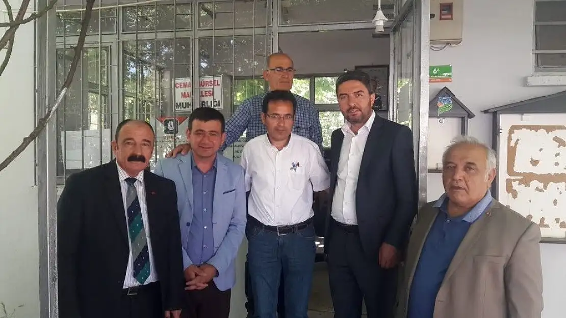 'Kiraz´dan muhtara hayırlı olsun ziyareti'