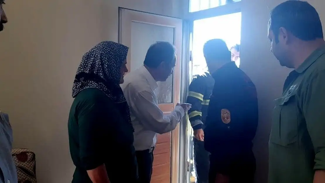 'Başkan Kılınç yangın yerinde'
