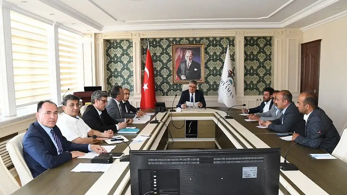 'Koçali Barajı altında kalacak köylerin iskan sorunu görüşüldü'