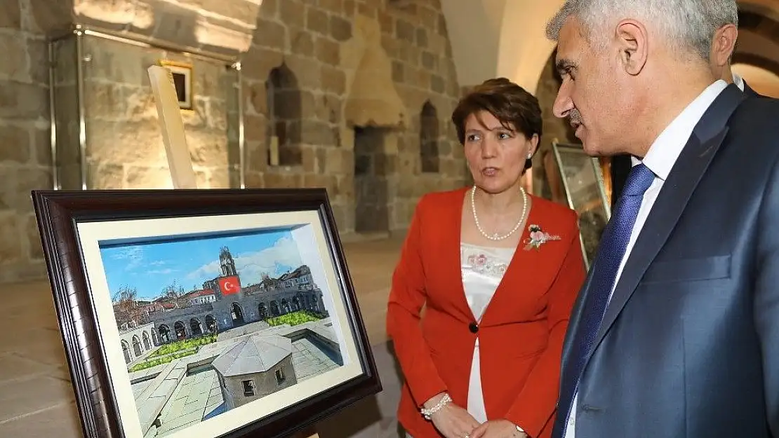 'Battalgazi´de kağıt rölyef sergisi'