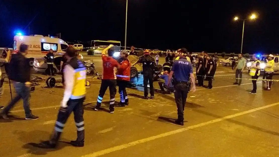'Kahramanmaraş´ta trafik kazası: 1 ağır 5 yaralı'