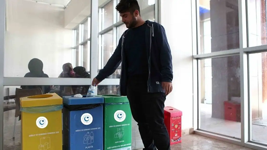 'Adıyaman Üniversitesi geri dönüşümde fark attı'