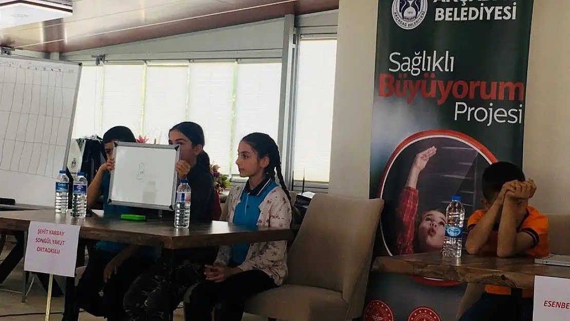 'Akçadağ´da `Sağlıklı Büyüyorum´ Projesinin yarışmaları başladı'