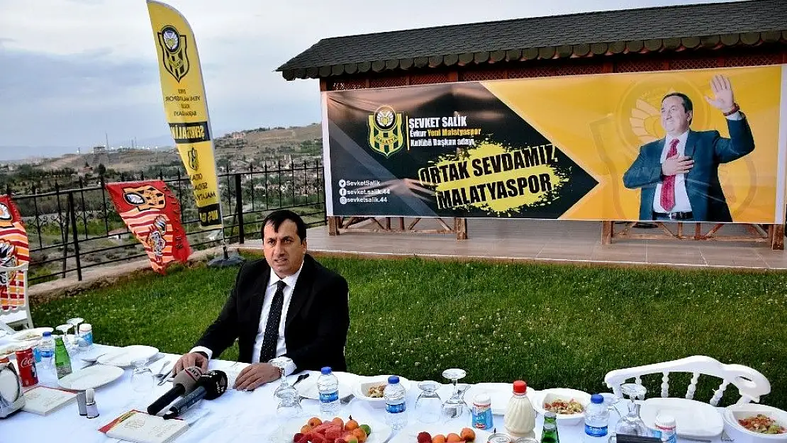 'E. Yeni Malatyaspor´da Şevket Salik adaylığını açıkladı'