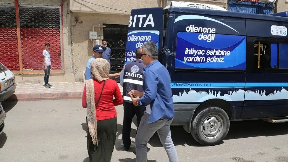 'Elazığ´da 26 dilenciye ceza kesildi'