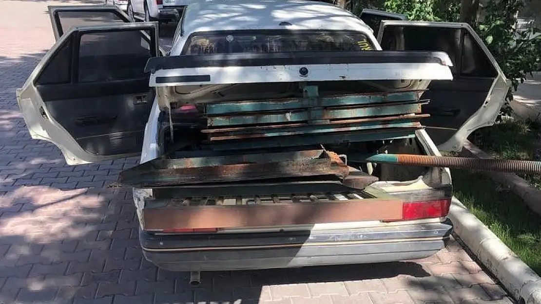 'Çaldığı malzemeleri hurdacıya satmaya götürürken yakalandı'