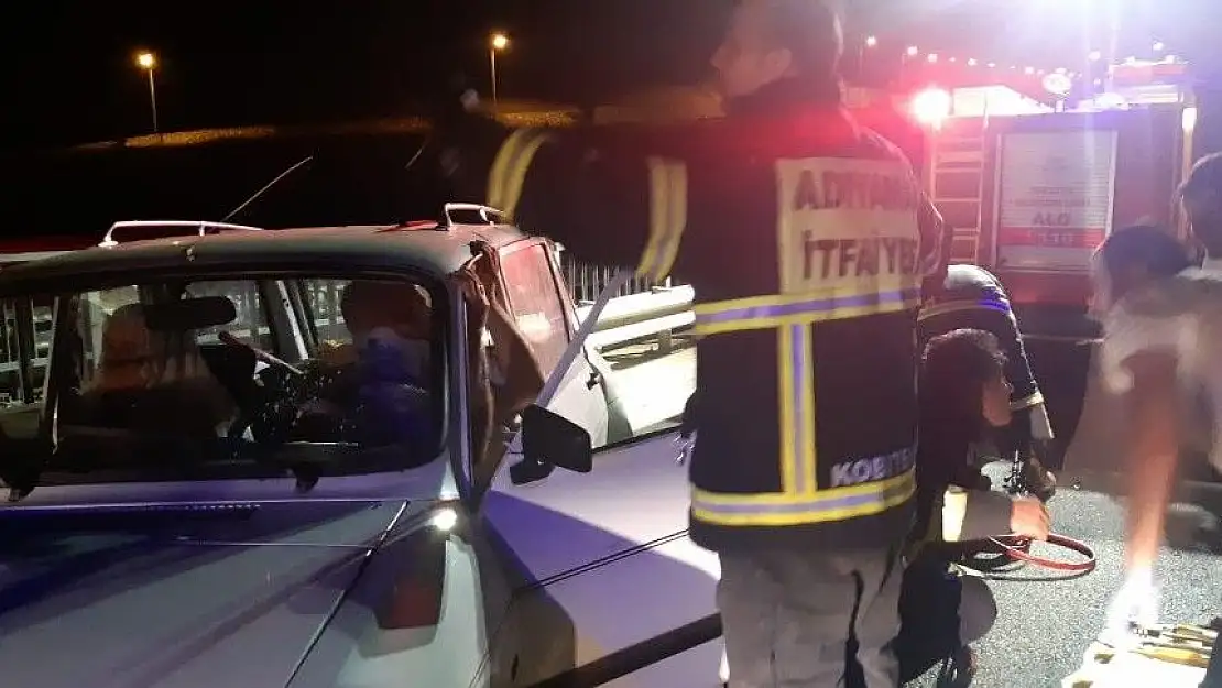 'İki otomobil çarpıştı: 11 Yaralı'