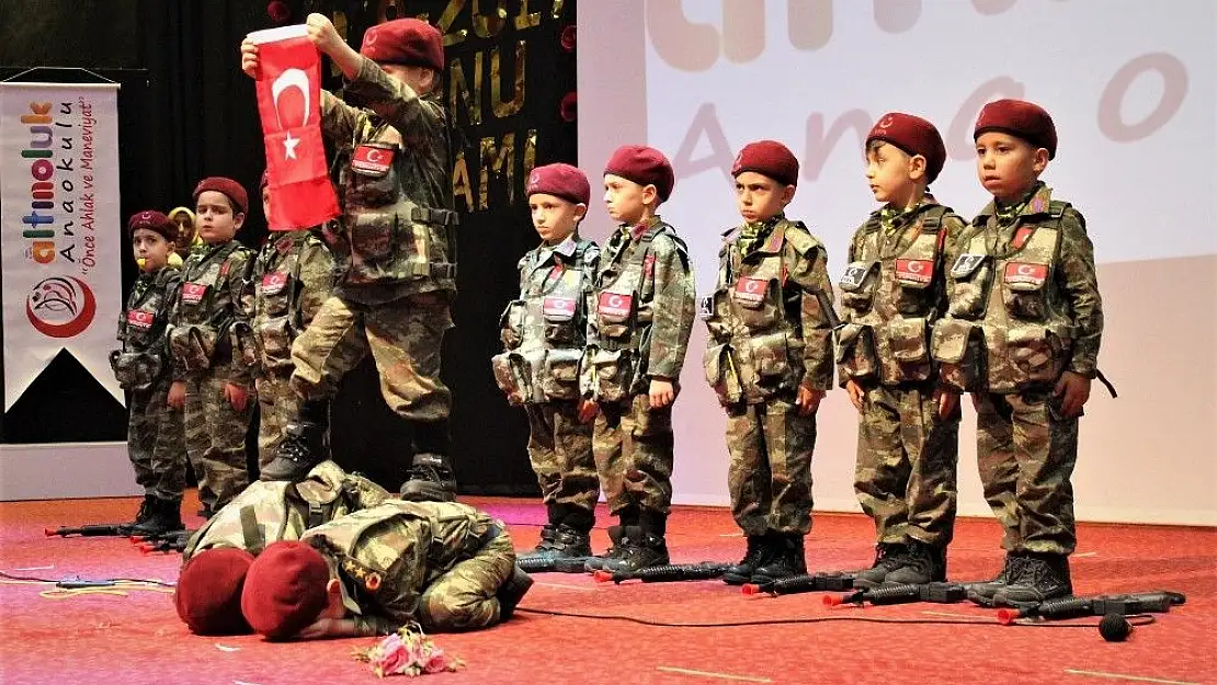'Miniklerin gösterisi, beğeniyle izlendi'