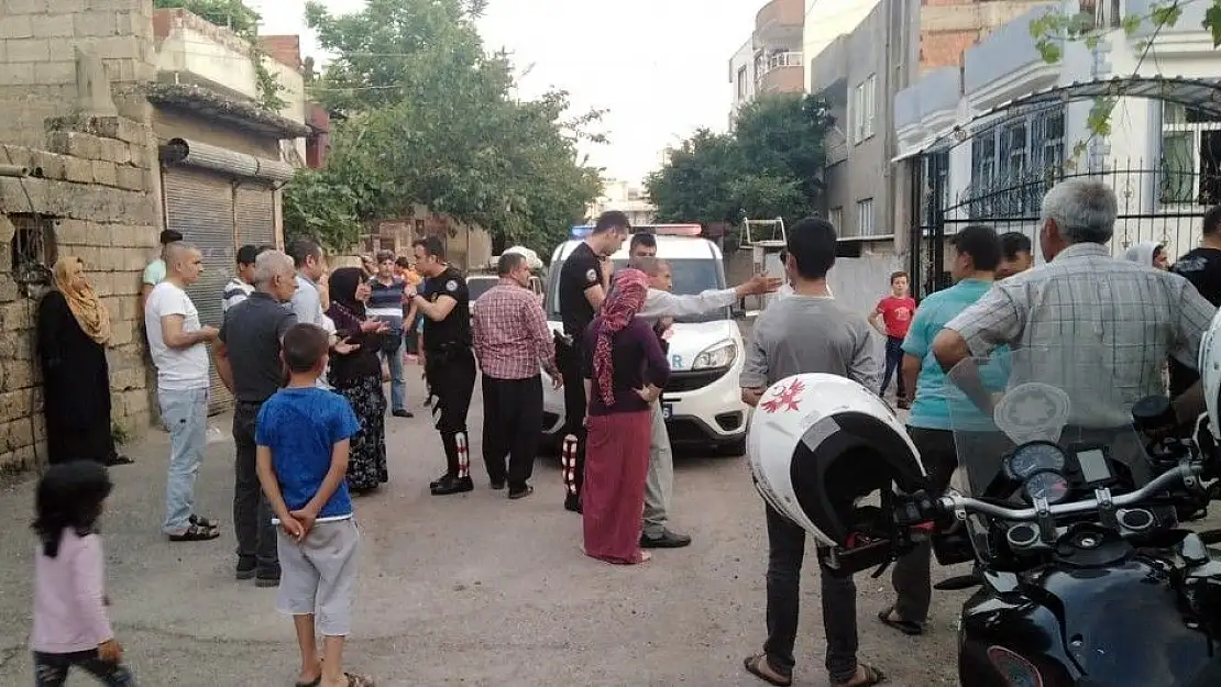 'Adıyaman´da polislere makaslı saldırı'