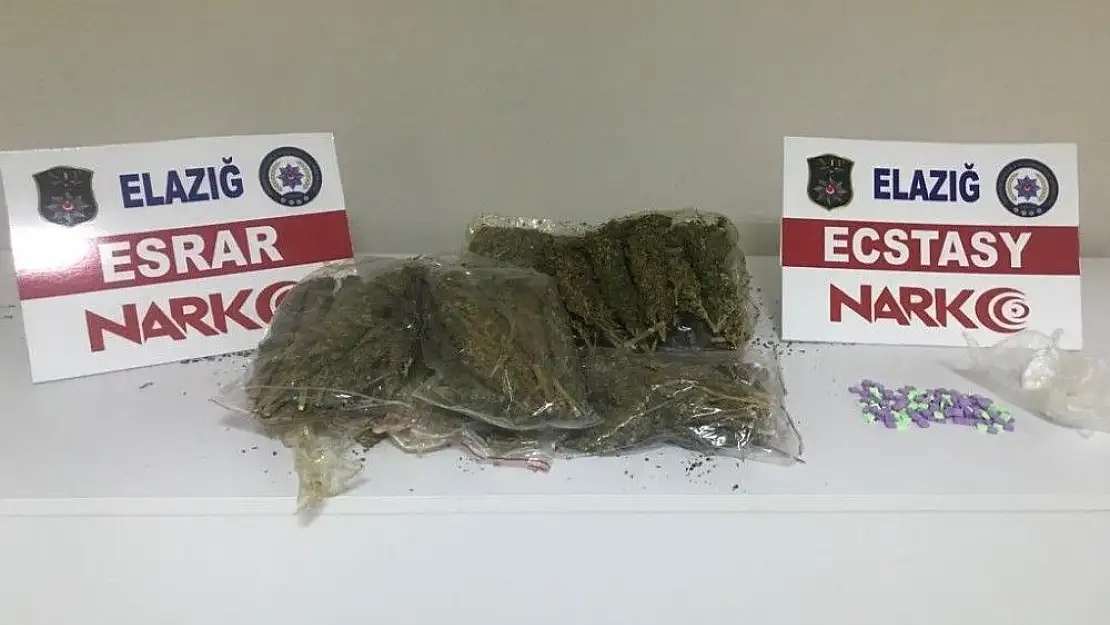 'Elazığ´da uyuşturucu operasyonu: 4 gözaltı'