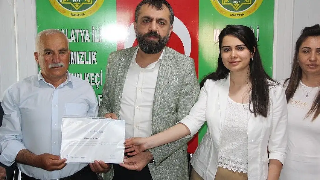 'Eğitimini tamamlayan üreticiler sertifikalarını aldı'