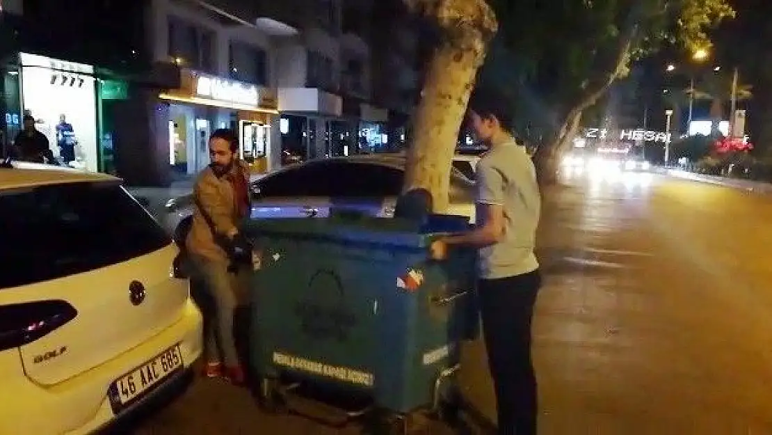 'Konteynır kazasını gazeteciler önledi'