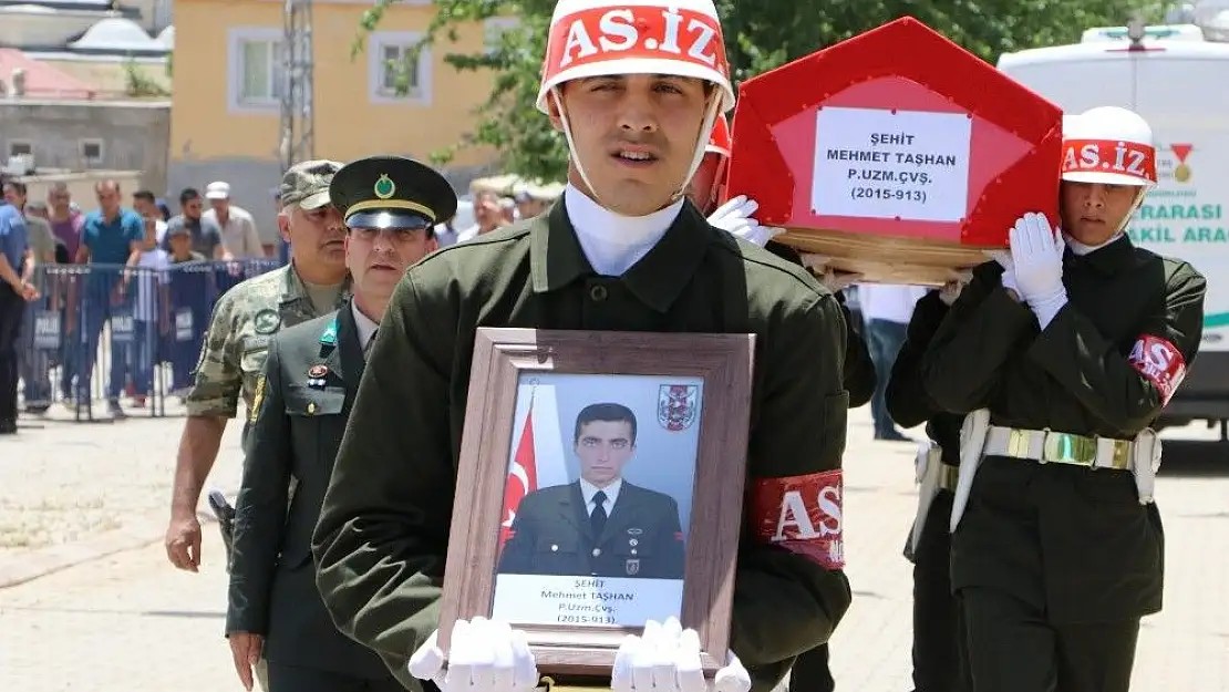 'Kuzey Irak şehidine son görev'