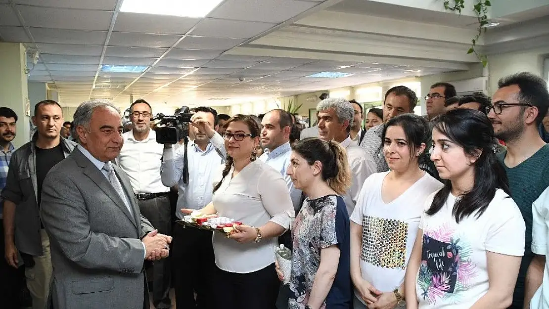 'Adıyaman Üniversitesinde bayramlaşma töreni yapıldı'