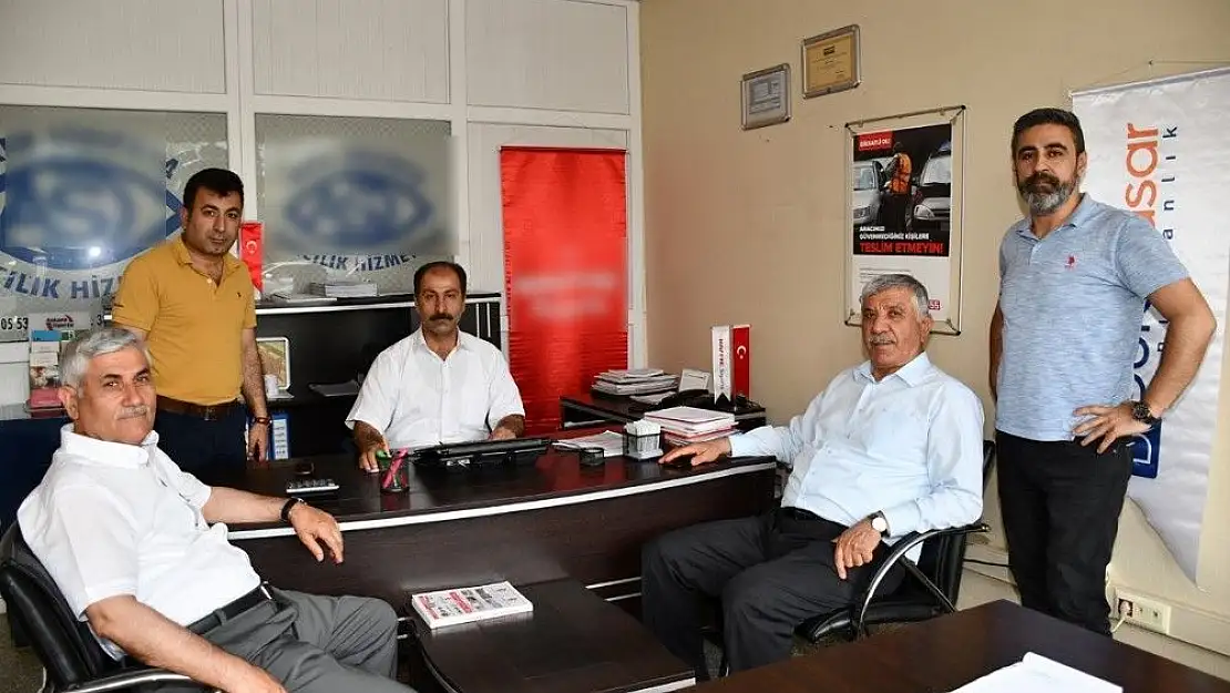 'Başkan Uslu sigortacılarla bir araya geldi'
